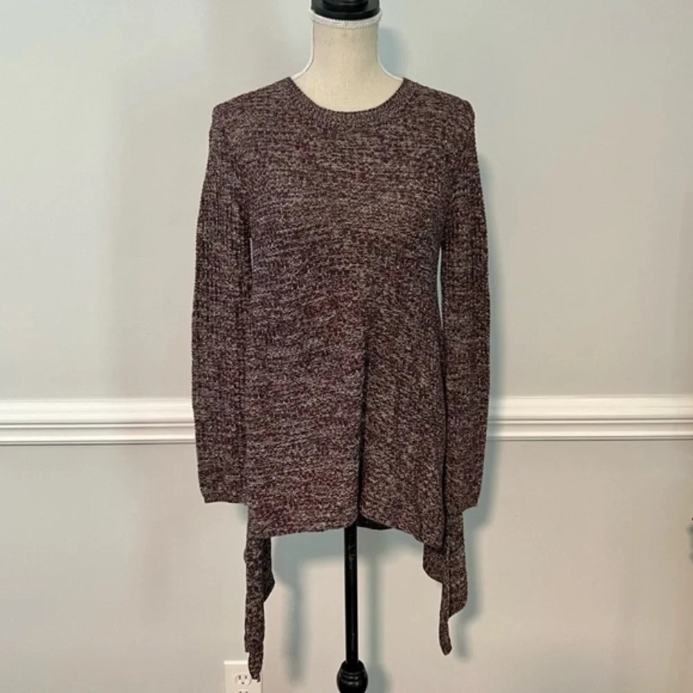 Altar’d State Multicolored Purple Hi-Lo Sweater, Size M
